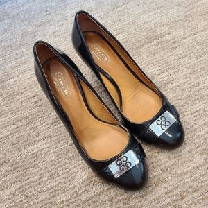 Coach heels shoes/ Sz 7B